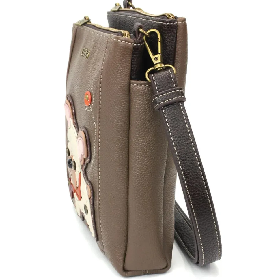 French Bulldog Handbag, Wallet Collection by Chala-NEW! Vegan!