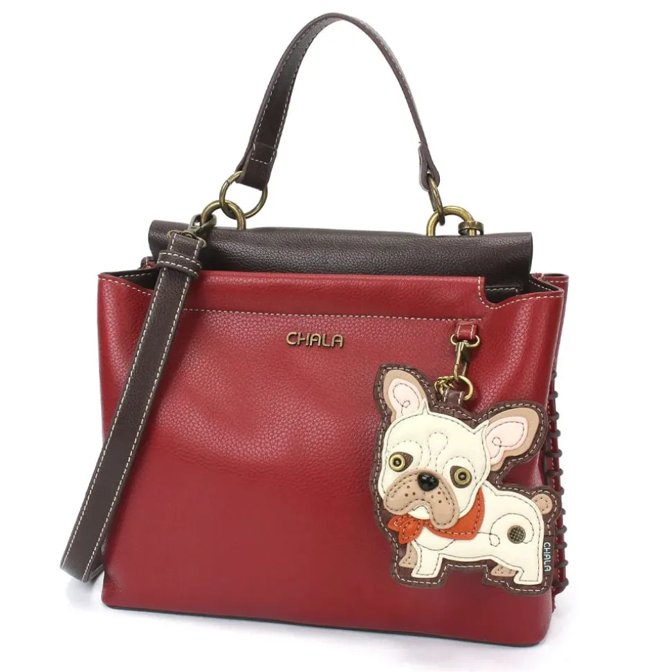 French Bulldog Handbag, Wallet Collection by Chala-NEW! Vegan!