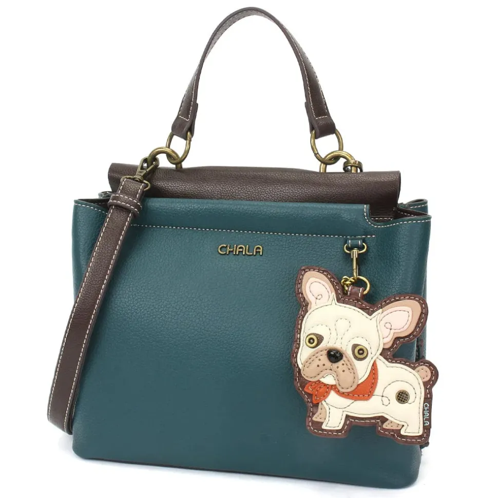French Bulldog Handbag, Wallet Collection by Chala-NEW! Vegan!