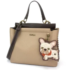 French Bulldog Handbag, Wallet Collection by Chala-NEW! Vegan!