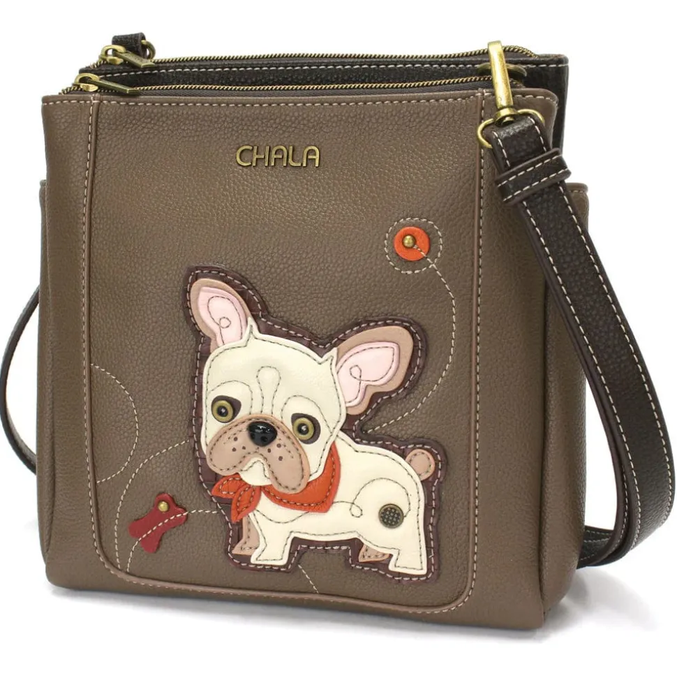 French Bulldog Handbag, Wallet Collection by Chala-NEW! Vegan!