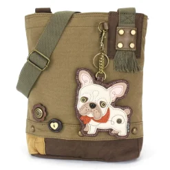 French Bulldog Handbag, Wallet Collection by Chala-NEW! Vegan!