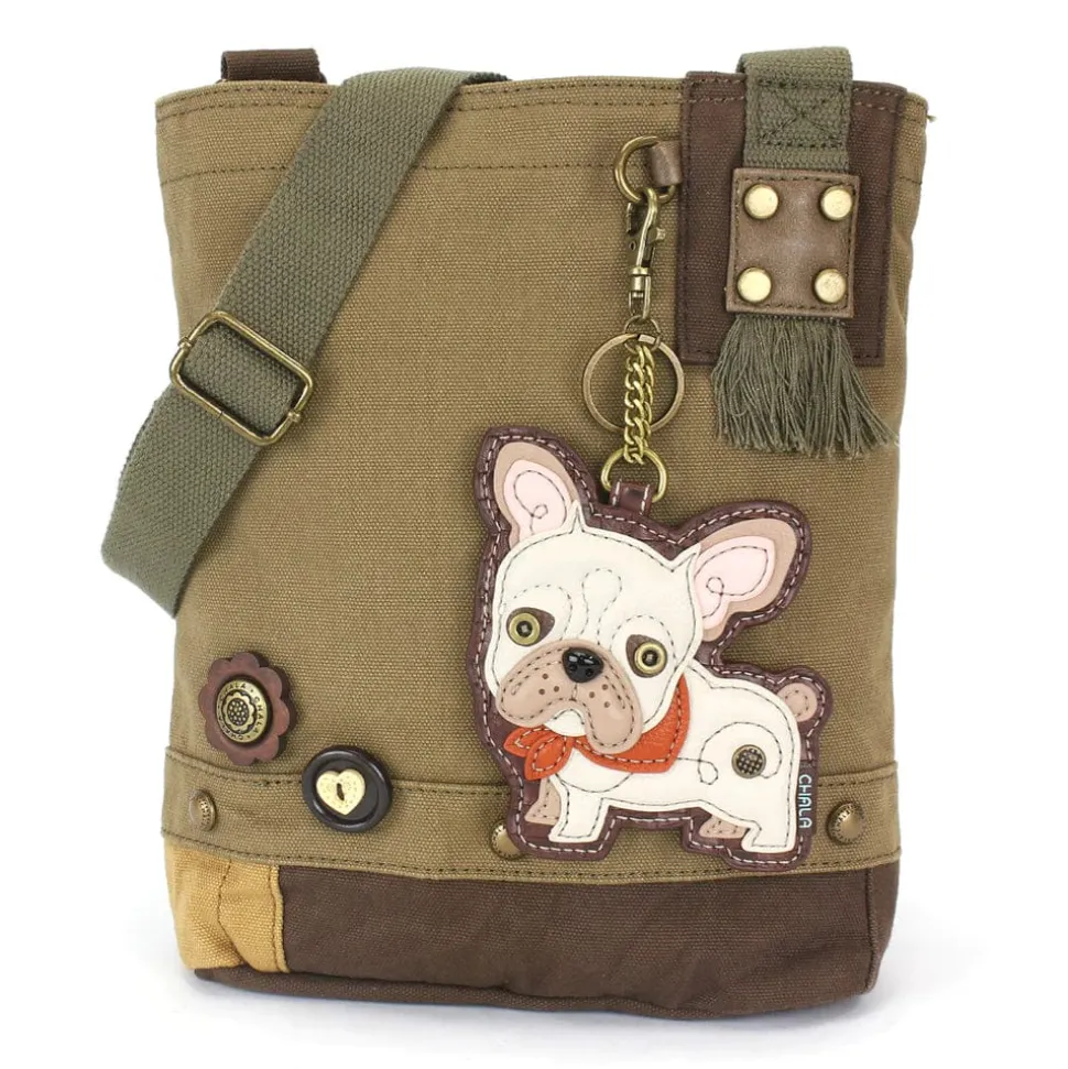 French Bulldog Handbag, Wallet Collection by Chala-NEW! Vegan!