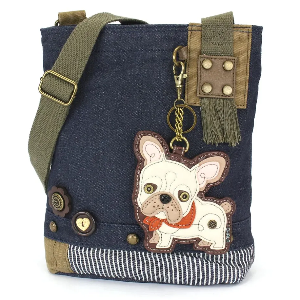 French Bulldog Handbag, Wallet Collection by Chala-NEW! Vegan!