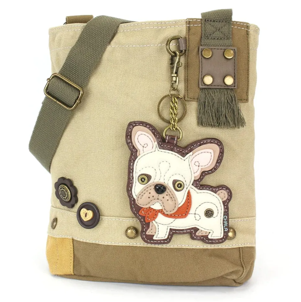 French Bulldog Handbag, Wallet Collection by Chala-NEW! Vegan!
