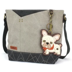 French Bulldog Handbag, Wallet Collection by Chala-NEW! Vegan!