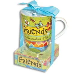 Friends Are Sunshine Mug and Notepad Gift Set *