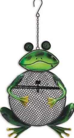 Frog Mesh Bird Feeder