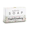 Frosted Cranberry Holiday Scented Vegan Bar Soap by Bolli & Fritz Made in the USA
