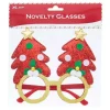 Funny Christmas Tree Glasses for Parties SET of 2