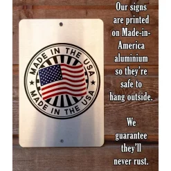 Funny Sign: Warning My Sense of Humor Might Offend You - Metal Sign