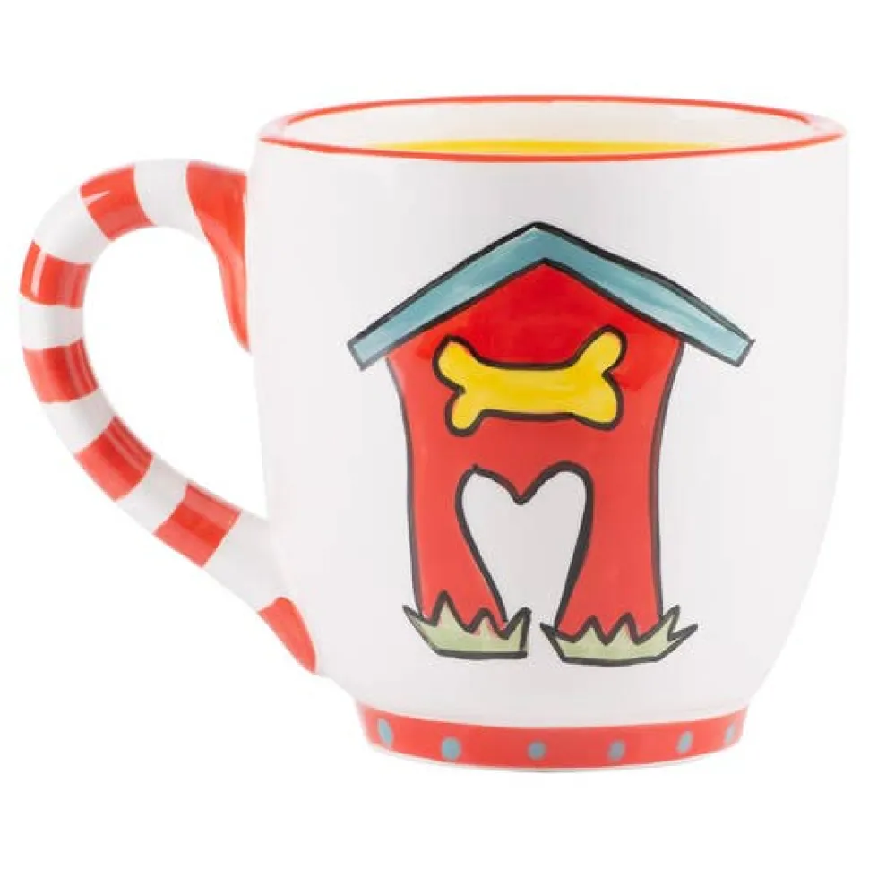 Fur Mama Colorful Pet Lover's Hand Made Coffee Mug