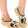 Fuzzy Dog Slipper Socks by Living Royal