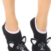 Fuzzy Frenchie Slipper Socks Fuzzy Footie Socks with Grips