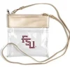 Gameday Clear Crossbody Handbag - 7.5"w x 8"h
