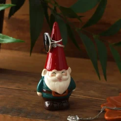 Garden Gnome Ring Holder by The Potting Shed
