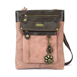Gemini Crossbody Bag with Paw Keychain by Chala VEGAN