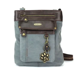 Gemini Crossbody Bag with Paw Keychain by Chala VEGAN