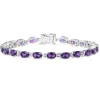 Gemstone Bracelets in Sterling Silver-Amethyst, Sapphire, Peridot and MORE!