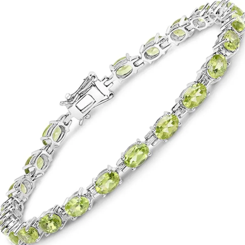 Gemstone Bracelets in Sterling Silver-Amethyst, Sapphire, Peridot and MORE!