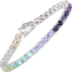 Gemstone Bracelets in Sterling Silver-Amethyst, Sapphire, Peridot and MORE!