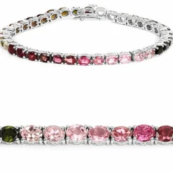 Gemstone Bracelets in Sterling Silver-Amethyst, Sapphire, Peridot and MORE!