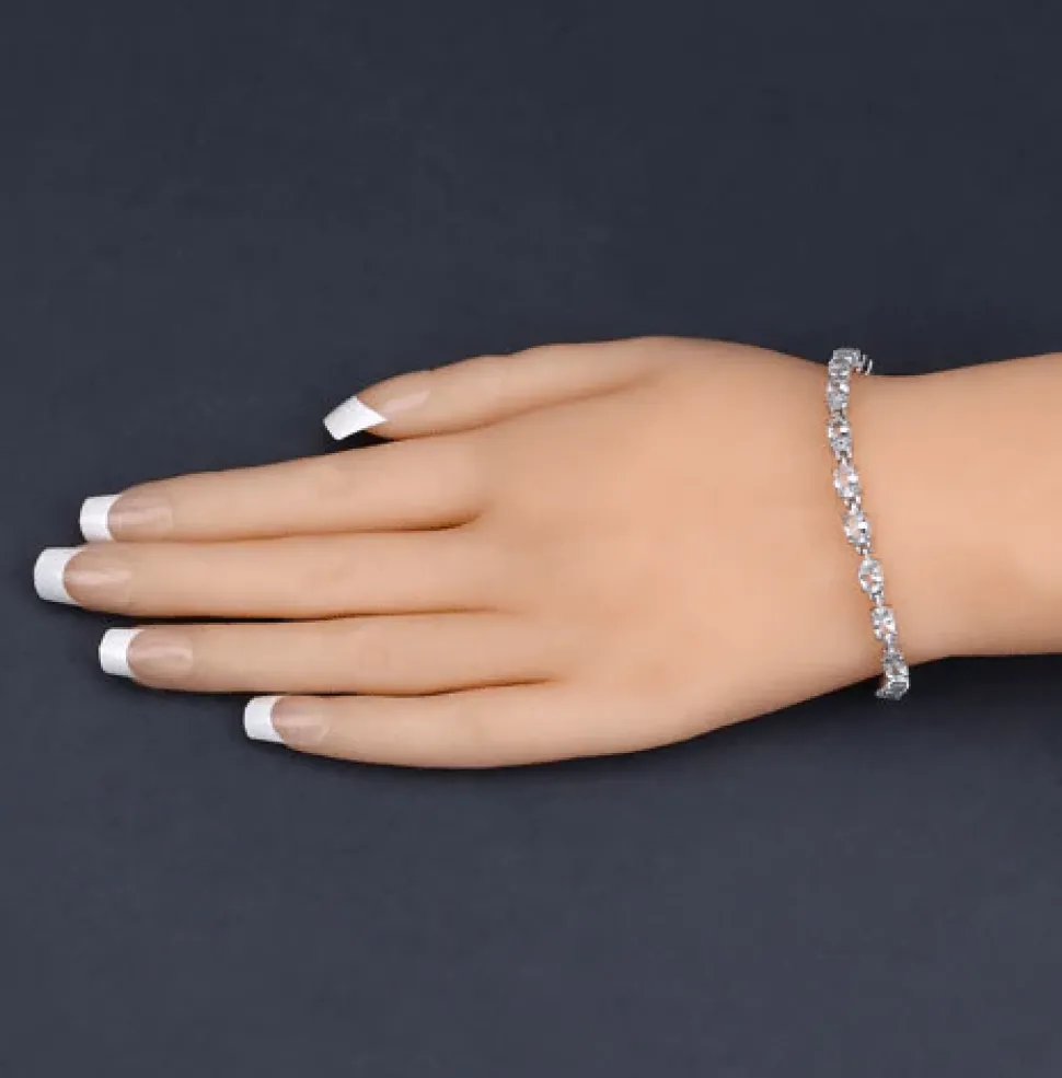 Gemstone Bracelets in Sterling Silver-Amethyst, Sapphire, Peridot and MORE!