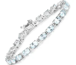 Gemstone Bracelets in Sterling Silver-Amethyst, Sapphire, Peridot and MORE!