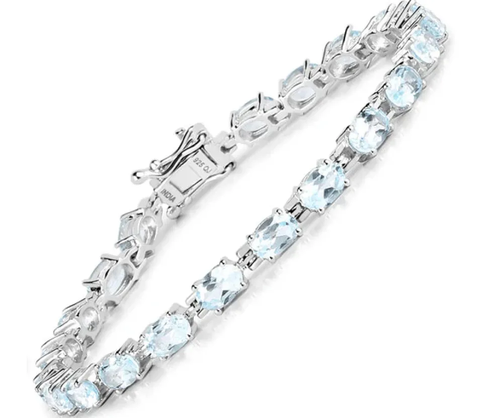 Gemstone Bracelets in Sterling Silver-Amethyst, Sapphire, Peridot and MORE!