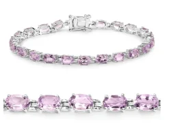 Gemstone Bracelets in Sterling Silver-Amethyst, Sapphire, Peridot and MORE!