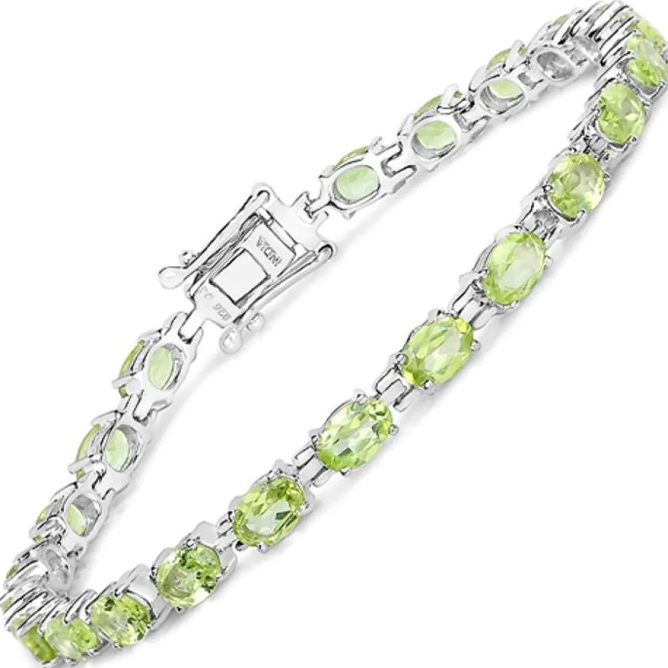 Gemstone Bracelets in Sterling Silver-Amethyst, Sapphire, Peridot and MORE!