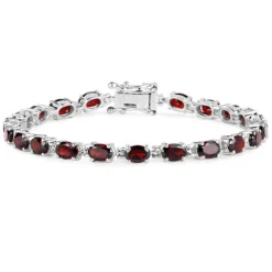 Gemstone Bracelets in Sterling Silver-Amethyst, Sapphire, Peridot and MORE!