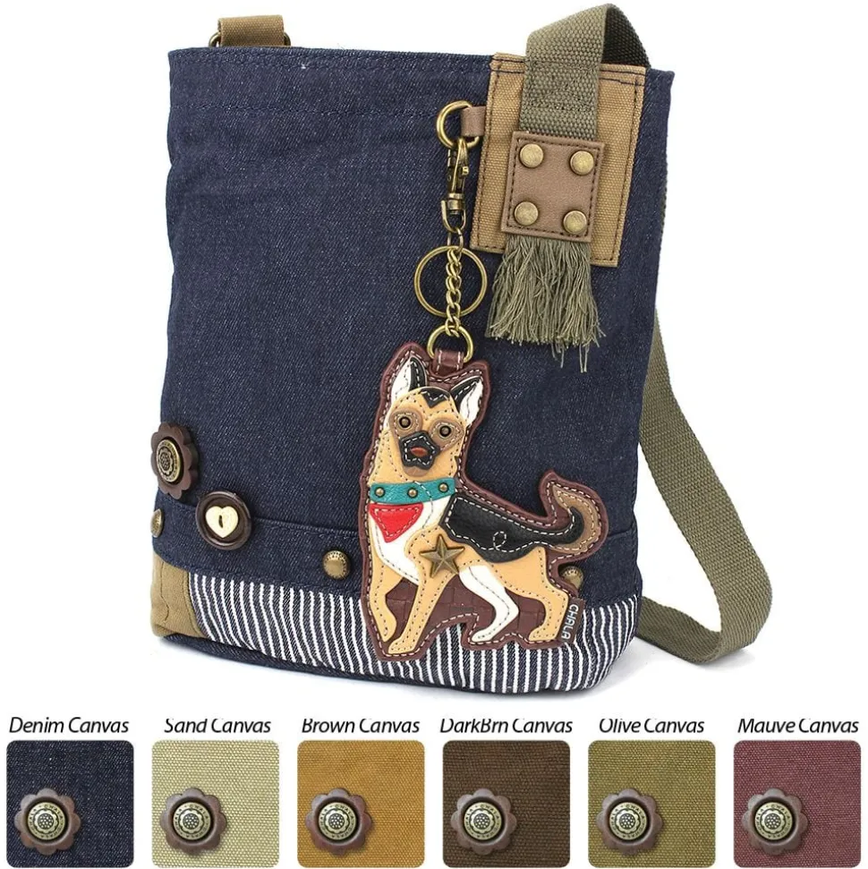 German Shepherd Collection! Keychain, Wallet, Totes, Bags by Chala