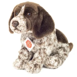 German Wirehaired Pointer Plush Puppy by Teddy Hermann Realistic Eco Friendly