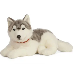 Giant Husky Dog Plush by Living Nature