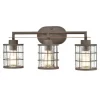 Gilbert 3-Lght Vnty Lght W/Glss