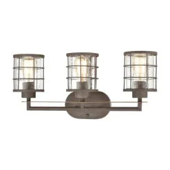 Gilbert 3-Lght Vnty Lght W/Glss
