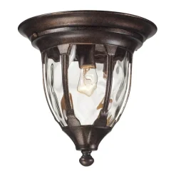Glendale 1-Lght Flush Mount Regal Bz