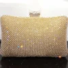 Gold Rhinestone Evening Bag, Clutch Handmade with Love! Stunning! Parties, here you come!