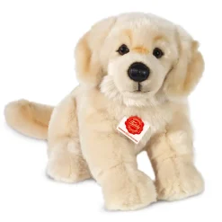 Golden Retriever Plush Toy Sitting 30cm by Teddy Hermann