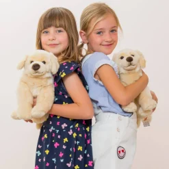 Golden Retriever Plush Toy Sitting 30cm by Teddy Hermann