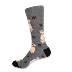 Golden Retriver or Yellow Lab Crew Socks Men Women Sizes Quality