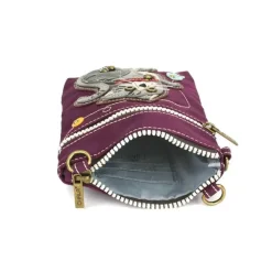 Gray & Orange Tabby Cat Collection Keychain, Wallet, Crossbody by Chala Vegan