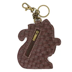 Gray & Orange Tabby Cat Collection Keychain, Wallet, Crossbody by Chala Vegan