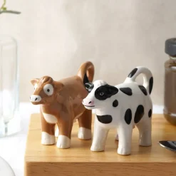 Great British Dairy Co. Cow Salt & Pepper Shakers