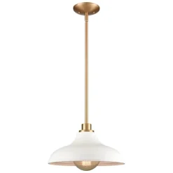 Grenville 13'' Wide 1-Light Farmhouse Pendant Light Fixture