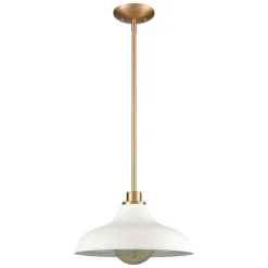 Grenville 13'' Wide 1-Light Farmhouse Pendant Light Fixture
