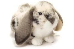 Grey and White Floppy Earred Bunny Large Teddy Herman