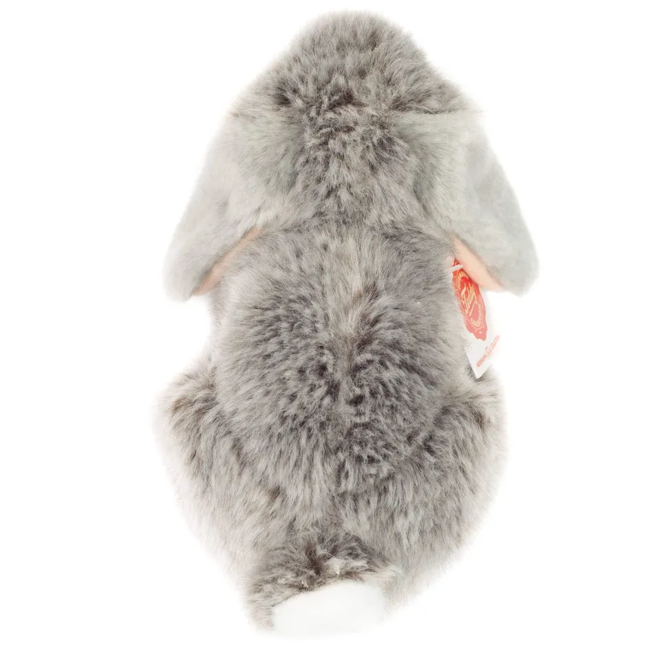 Grey Floppy Earred Bunny Rabbit 18 cm - plush soft toy by Teddy Hermann