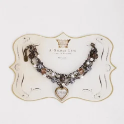 Hand Crafted, Layered Vintage look Bracelet for Moms-Beautiful Gift by Guilded Life
